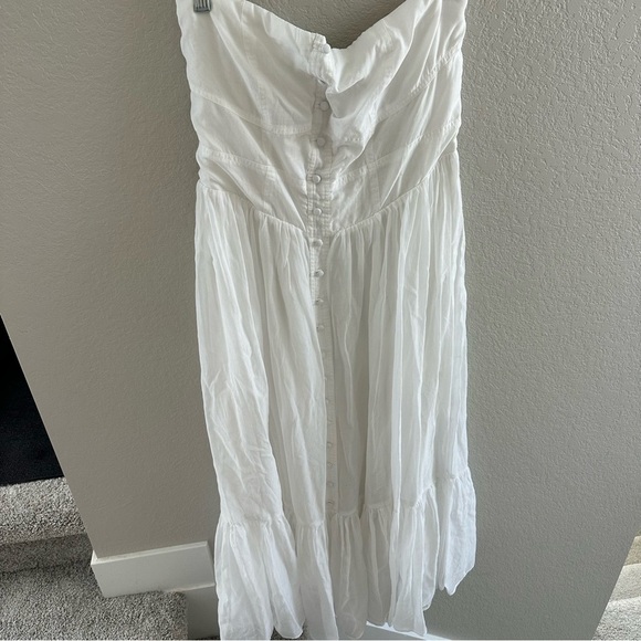 Anthropologie mare mare Island Flounced Maxi Dress - Picture 3 of 13